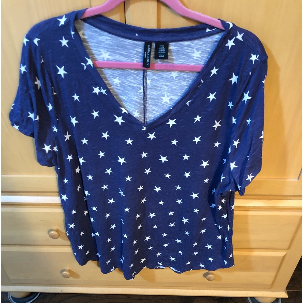 Adorable top to celebrate July 4 2x size